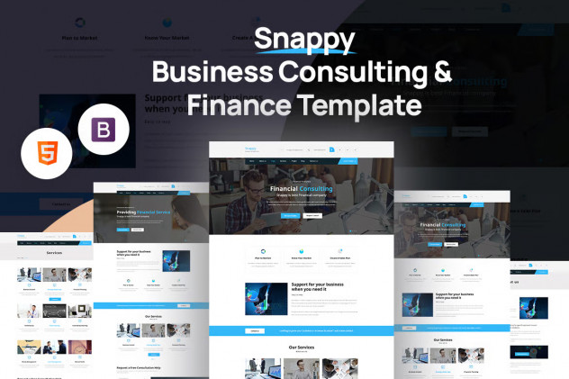 Modern Creative Agency Website HTML Template main preview