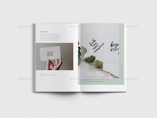 Portfolio Brochure Template &ndash; InDesign (20 Pages) preview #6
