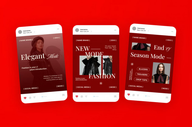 Fashion Instagram Post Templates preview #2