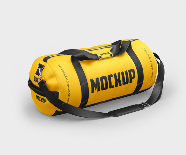 Duffle Bag Mockup Set