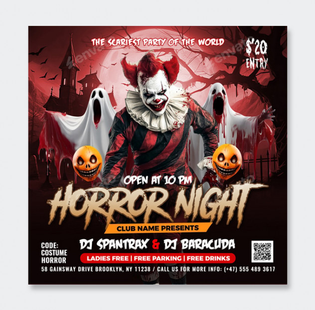 Halloween Flyer Design