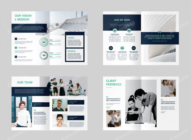 Company Profile Brochure Design - product preview 2