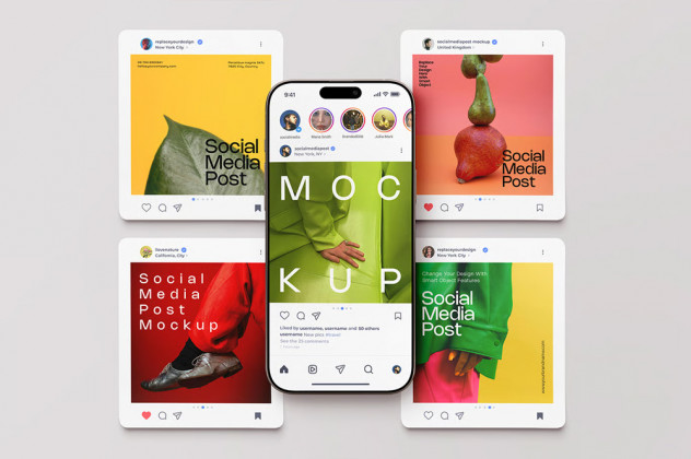 Social Media Post Mockup preview #4