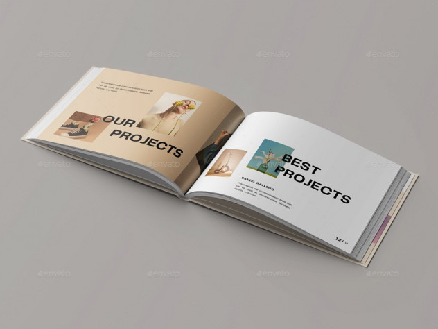 Landscape Book Mockup PSD - product preview 8