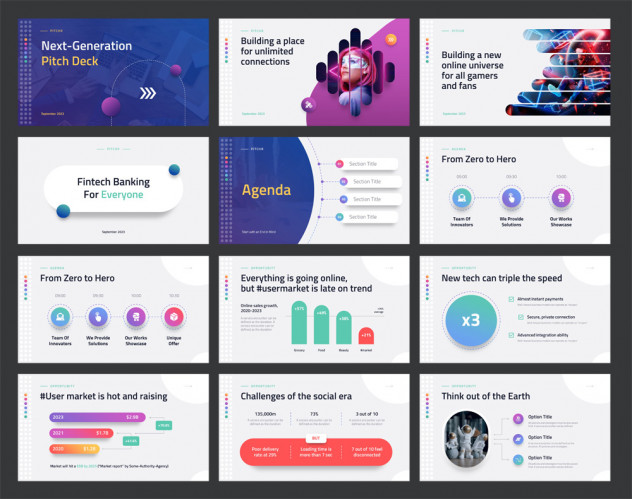 Premium Pitch Deck PowerPoint Template