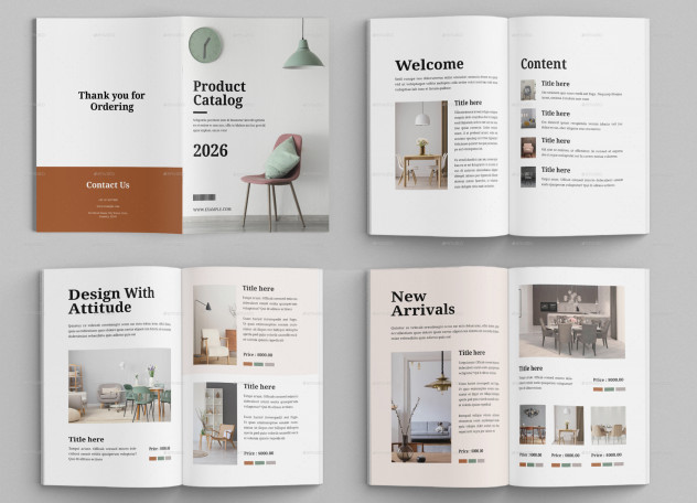 Product Catalog Template InDesign - product preview 1