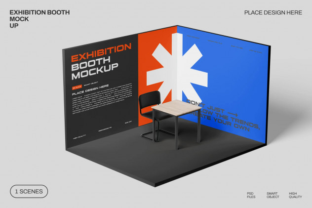 Exhibition Booth Mockup
