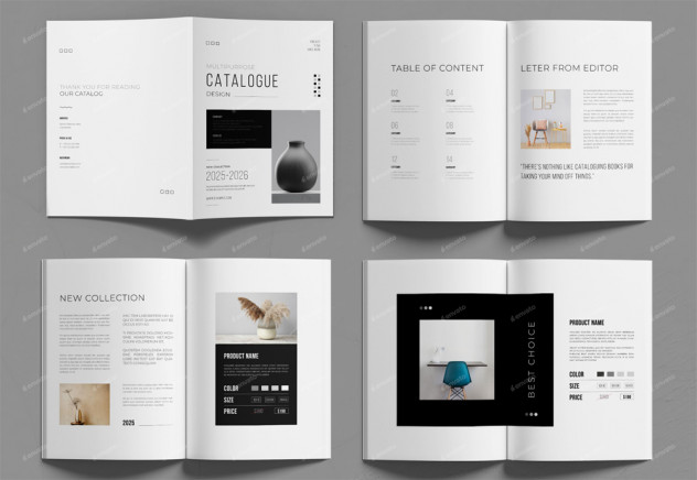 Product Catalogue Template InDesign INDD