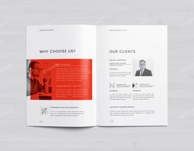 Company Brochure Template preview #10