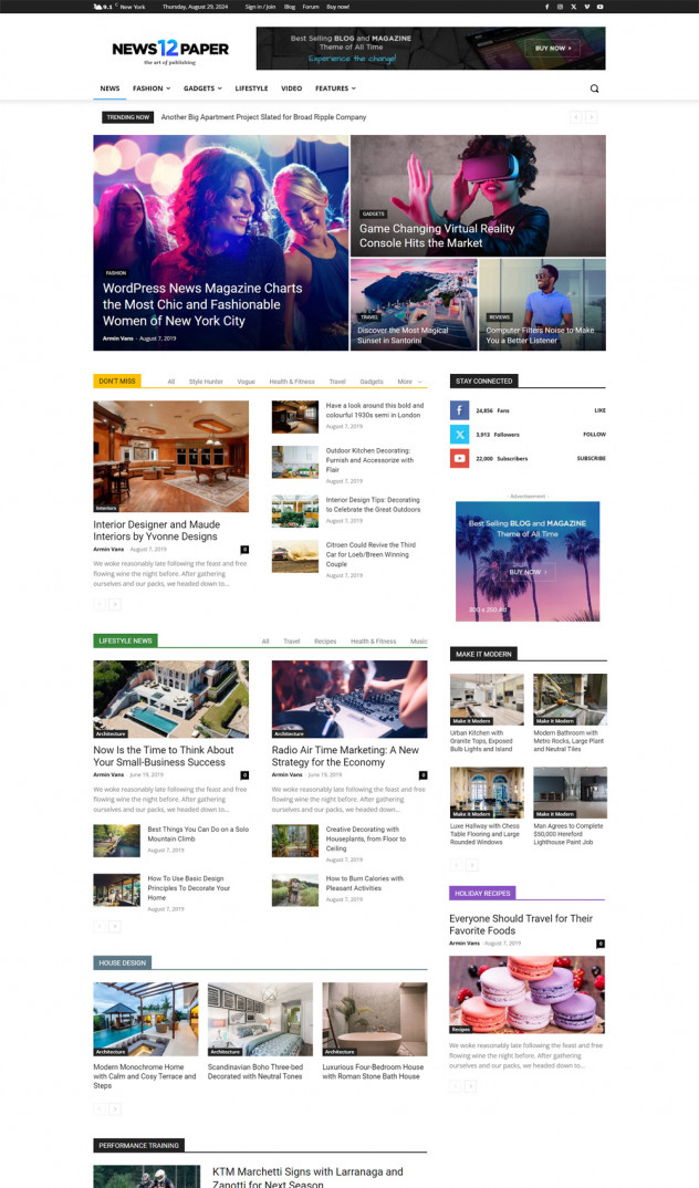 Newspaper - News & WooCommerce WordPress Theme - product preview 0