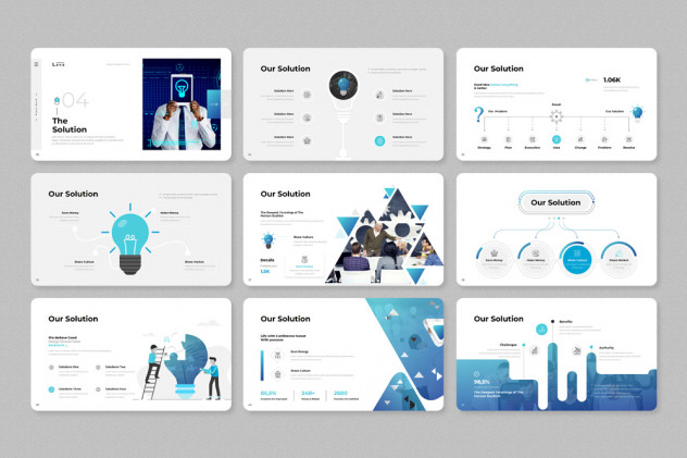 Business Pitch-Deck Presentation PowerPoint Template - product preview 2