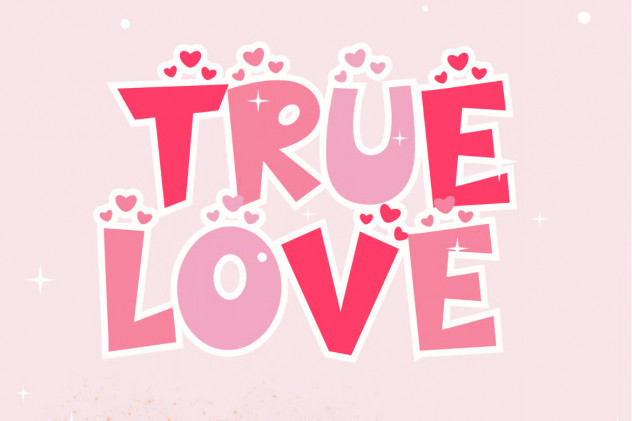 My Valentine&rsquo;s &ndash; Cute Handwritten Font preview #2