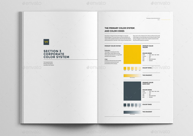 Brand Manual Brochure Template - product preview 4