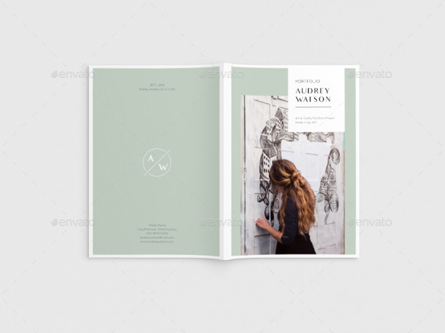 Preview of Portfolio Brochure Template &ndash; InDesign (20 Pages)