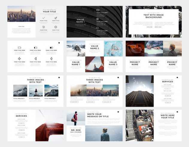 Minimal PowerPoint Template - product preview 2