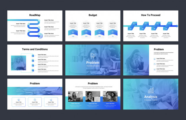 Business Proposal Keynote Template - product preview 1