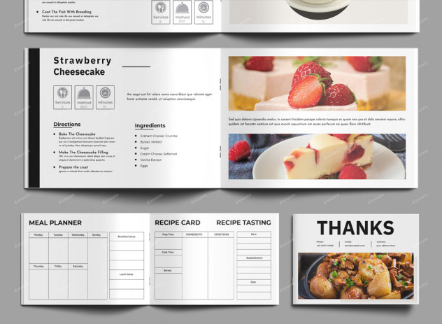 Recipe Book Template - product preview 4