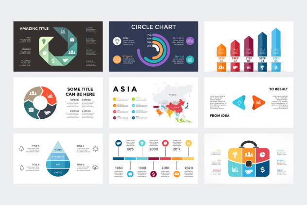 3500 Keynote Infographics & Presentation Templates - product preview 3