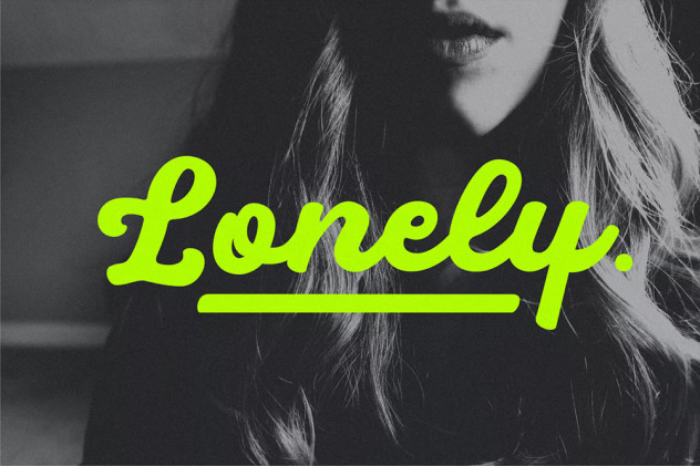 Black - Rounded Script Font preview #4