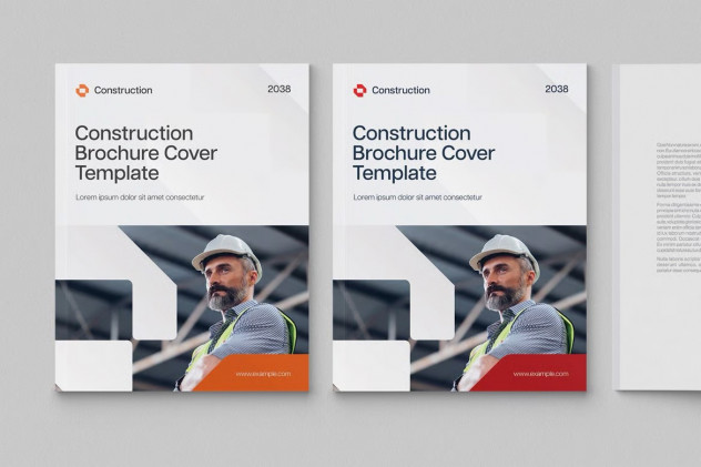 Modern Brochure Cover Template preview #3