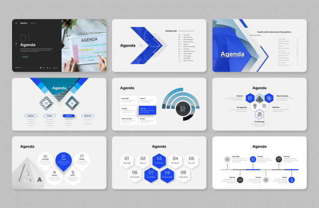 Multipurpose Business-Deck PowerPoint Presentation Template - product preview 1