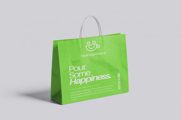 Preview of Paper Bag Mockup &ndash; 4 PSD Files