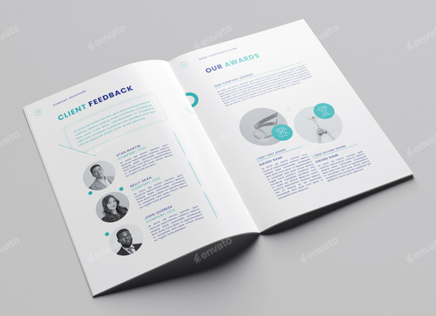 Company Brochure Template - Microsoft Word, InDesign, PSD, Canva preview #5