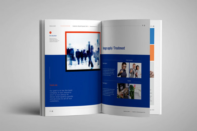 Brand Manual Brochure Design preview #8