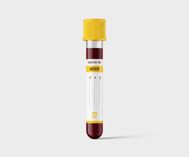 Blood Test Tube Mockup Set - product preview 4