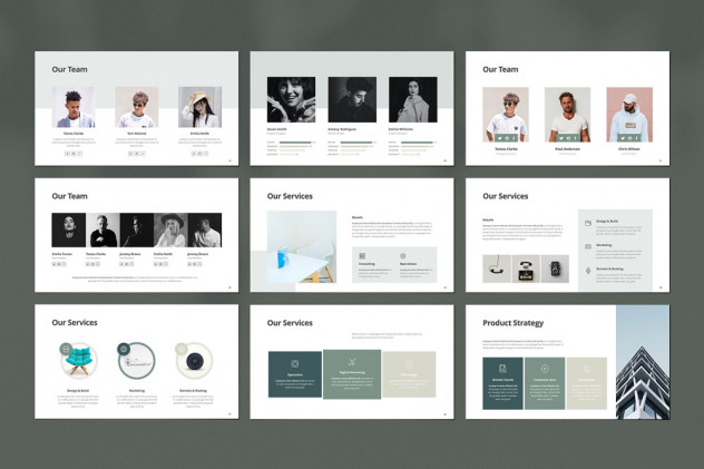 Business Pitch Deck PowerPoint Template - product preview 2