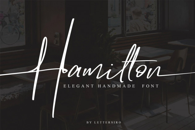 Hamilton - Elegant Signature Font