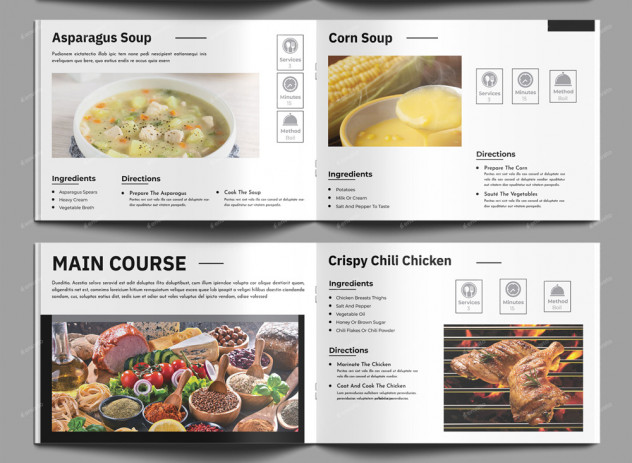 Recipe Book Template - product preview 2