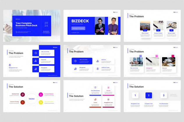 Startup Pitch Deck Google Slide Template