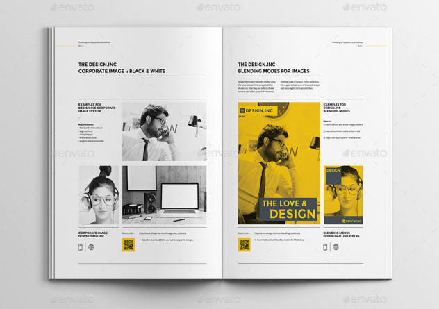 Brand Manual Brochure Template - product preview 7