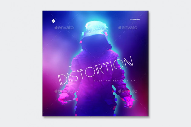 Music Album Cover Artwork Template