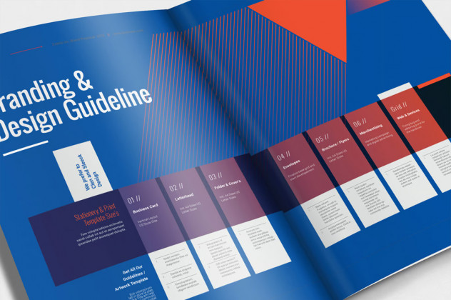 Brand Manual Brochure Design preview #5