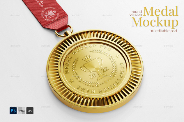 Medal Mockup - product preview 0