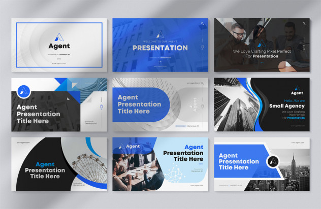 Business PowerPoint Presentation Template - product preview 0