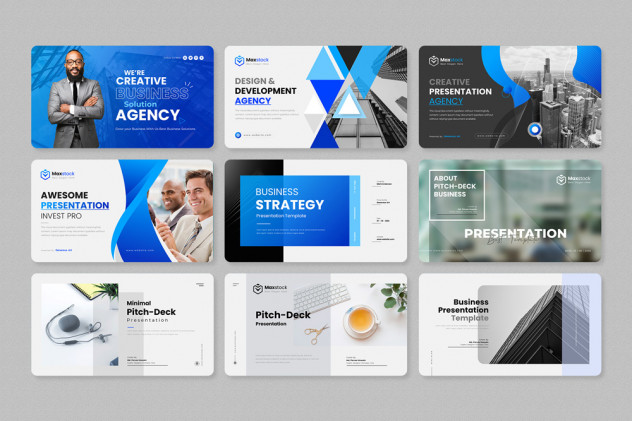 Multipurpose Business Presentation PowerPoint Template - product preview 1