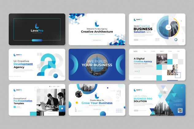 Business Pitch-Deck Presentation PowerPoint Template