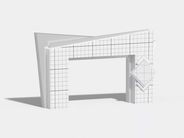 Impressive Entrance Gate Mockup &ndash; For Events, Exhibitions & Brand Displays preview #3
