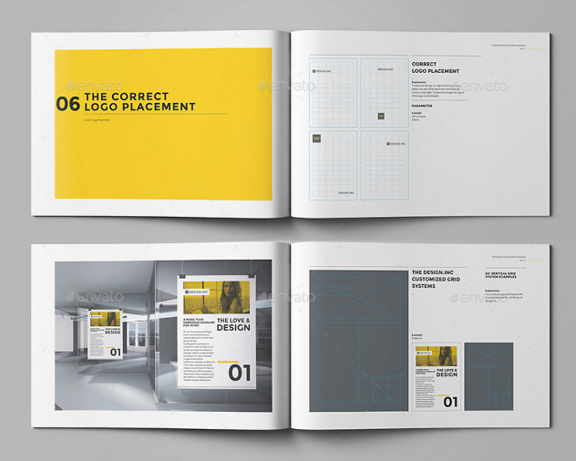 Minimal and Professional Brand Manual and Identity Brochure Template - product preview 3