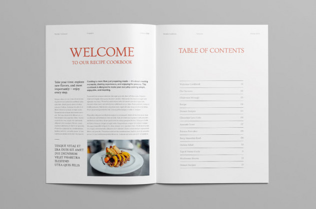 Recipe Book Template &ndash; InDesign, Affinity, Canva preview #10