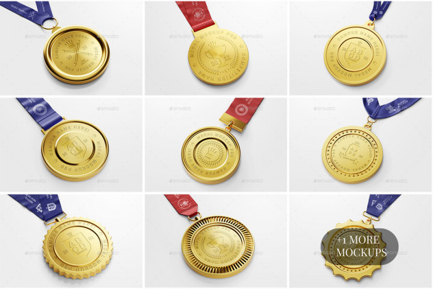 Medal Mockup - product preview 1