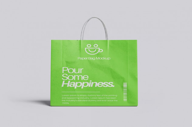 Paper Bag Mockup &ndash; 4 PSD Files preview #3
