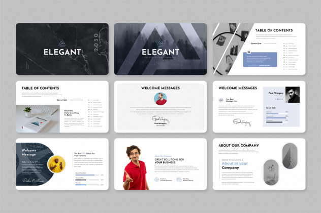 Minimal & Modern PowerPoint Presentation Template