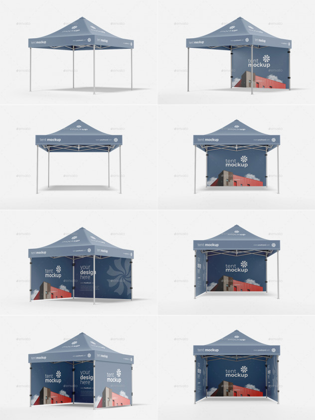 Display Tent Mockup - product preview 1