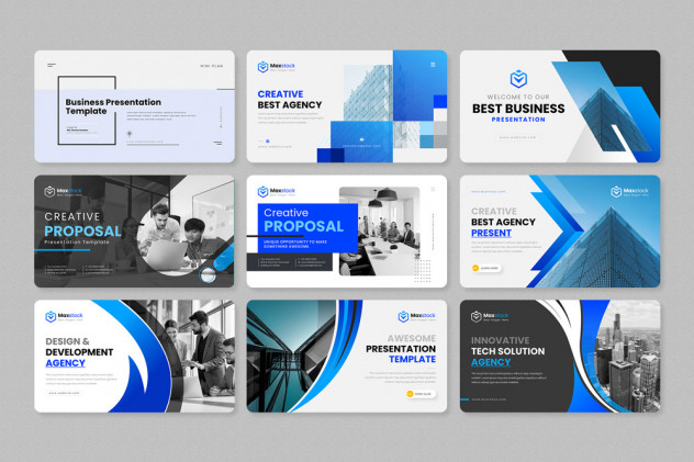 Multipurpose Business Presentation PowerPoint Template - product preview 2