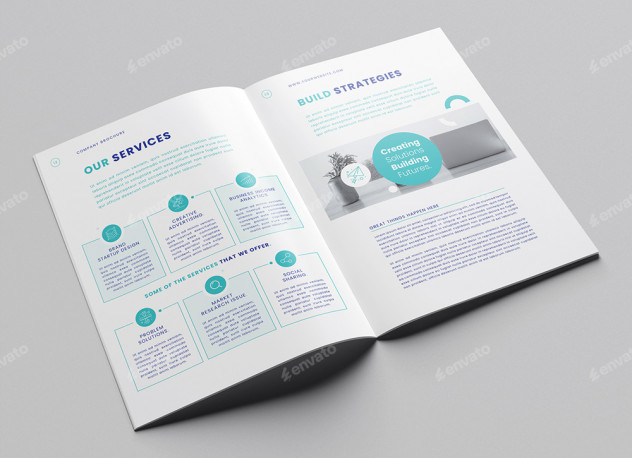Company Brochure Template - Microsoft Word, InDesign, PSD, Canva preview #8