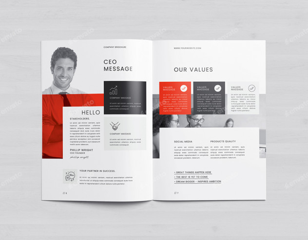 Company Brochure Template preview #4